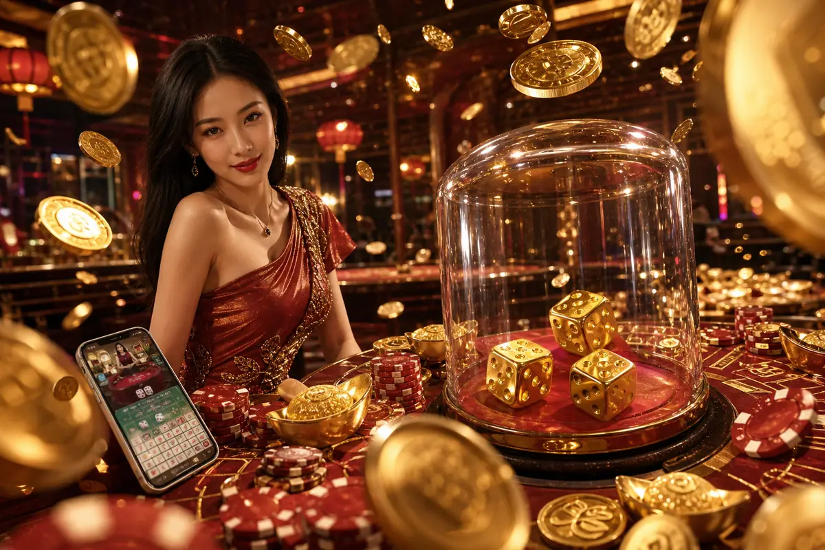 royal711 Casino suasana meja live dealer